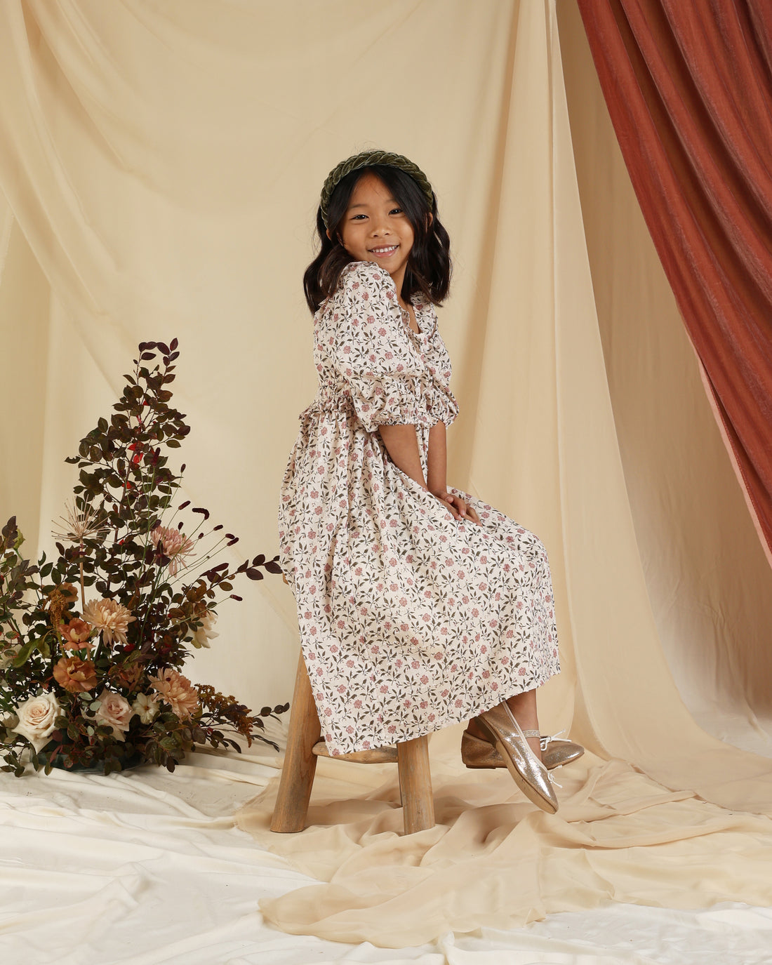 NORALEE - Junie Dress - Poppy Bloom