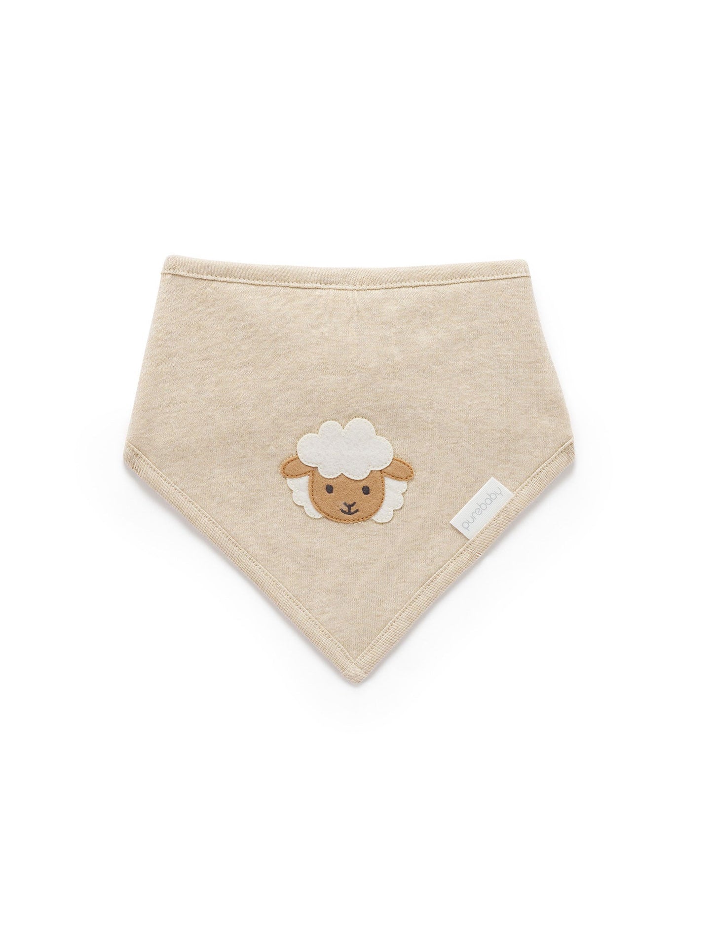 Purebaby - Bandana Bib - Sheep