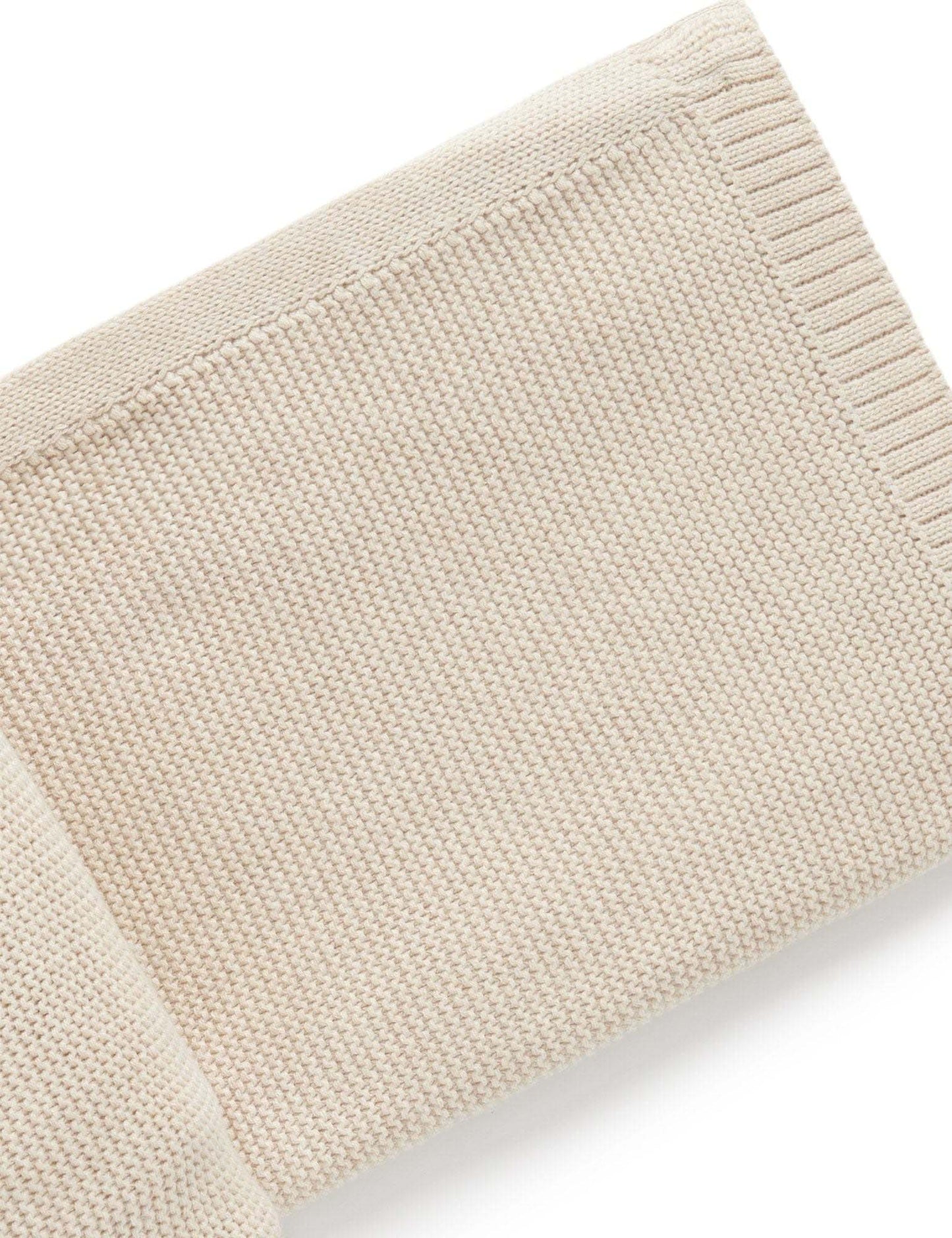 Purebaby - Essentials Textured Blanket - Wheat Melange
