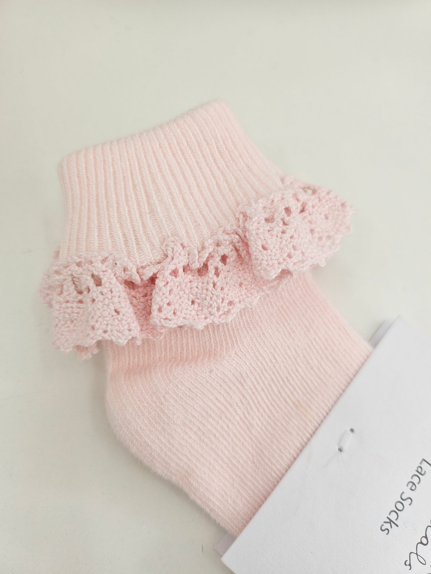 Pure Baby - Lace sock - Pale Pink