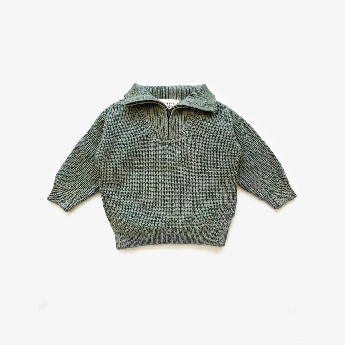 The Rest - Fisherman Jumper - Sage