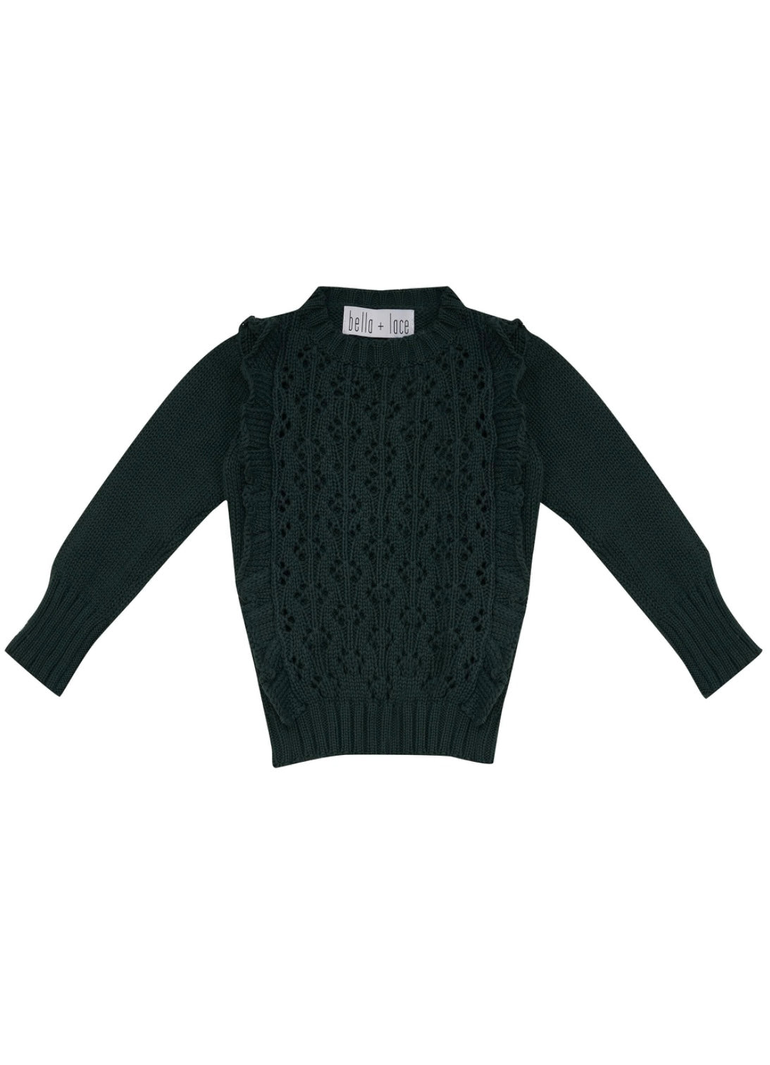 Bella + Lace - Waratah Jumper - Moss Green