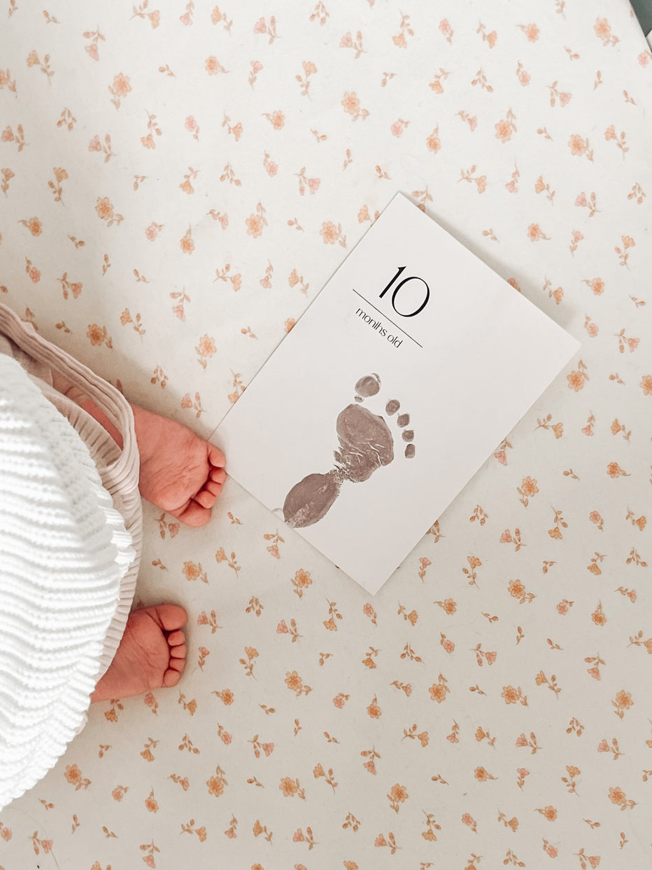 Little Lullaby - Inkless Milestone Cards