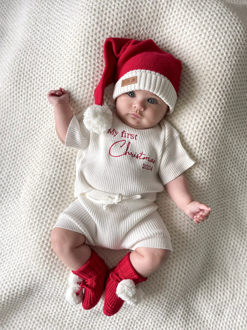 Little B's - My First Christmas Shirt And Short Set