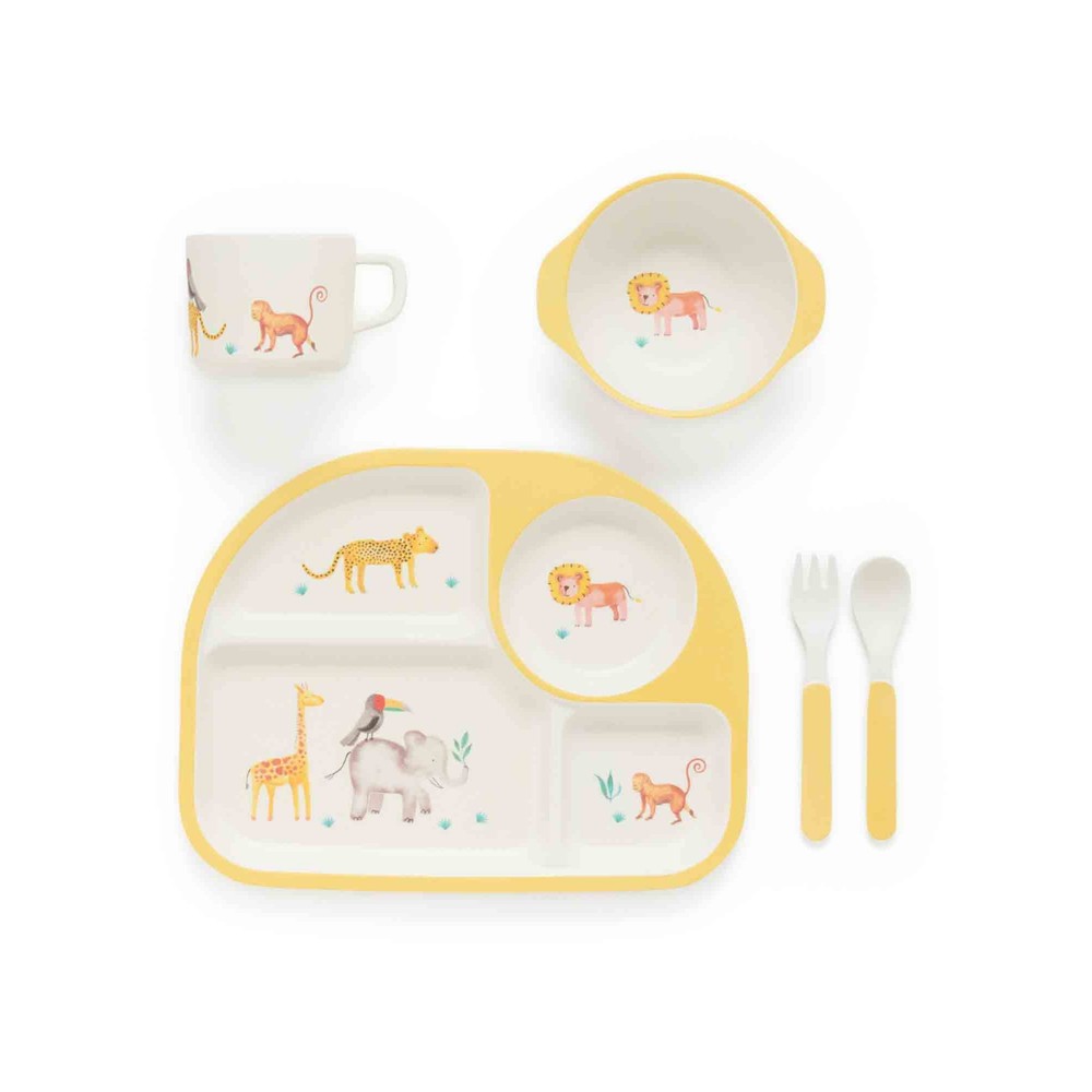 Purebaby - Dinnerware Set Safari