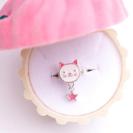 Lauren Hinkley - Tea Party Cat Ring With Box