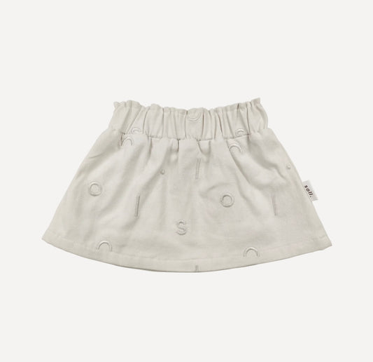 Soll The Label - Pattern Skirt - Oat