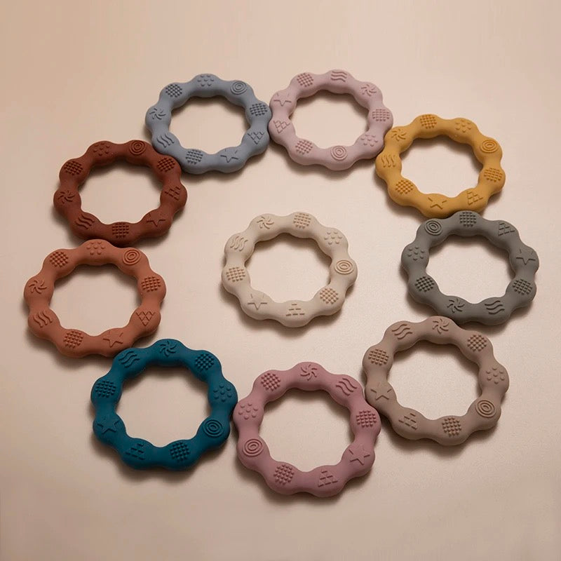 OMGboutique - Silicone Teether - Assorted Colours