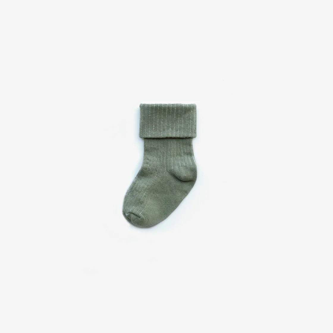 The Rest - Cotton Knit socks -  Sage