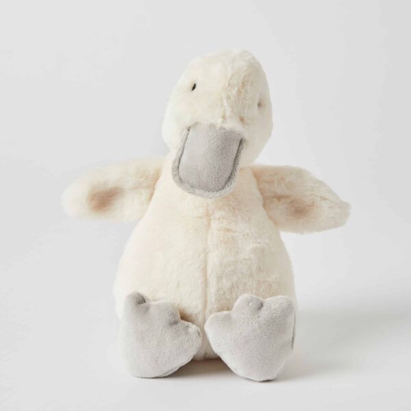 Jiggle & Giggle - Plush Duck Rattle