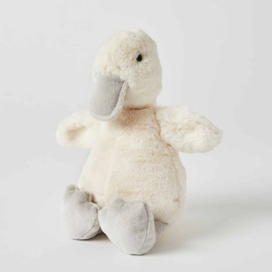 Jiggle & Giggle - Plush Duck Rattle