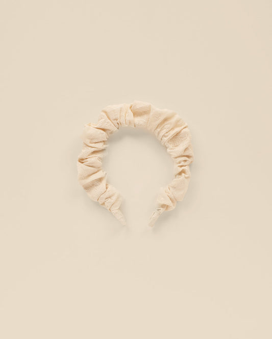 Quincy Mae - Gathered Headband - Natural