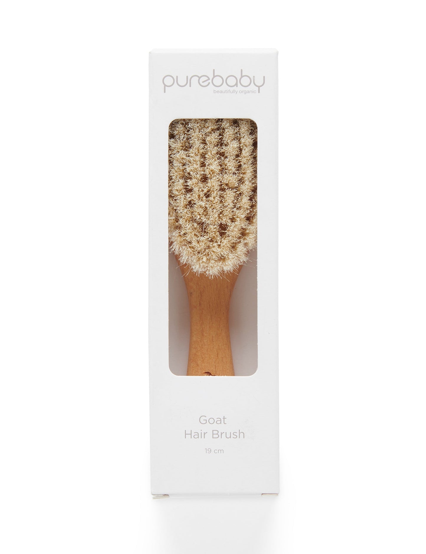 Purebaby - Goat Hair Brush With Box