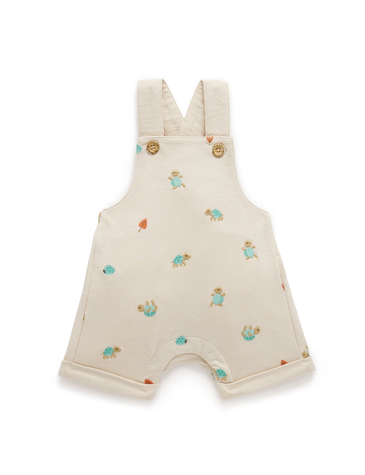 Purebaby - Broderie Overall Turtle