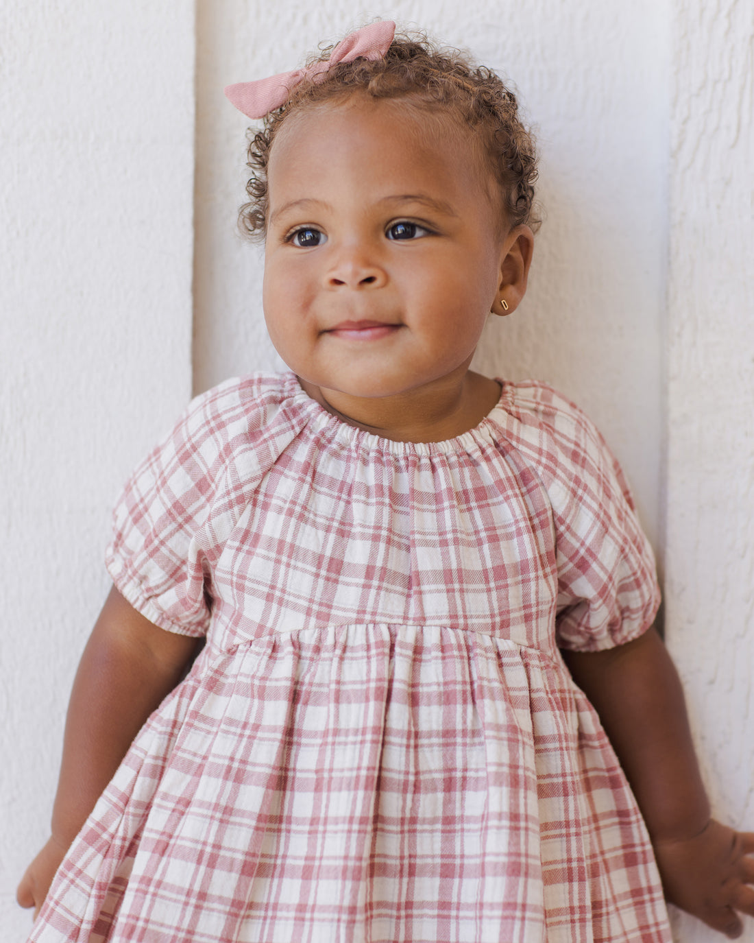 Quincy Mae - Bella Dress - Pink Plaid