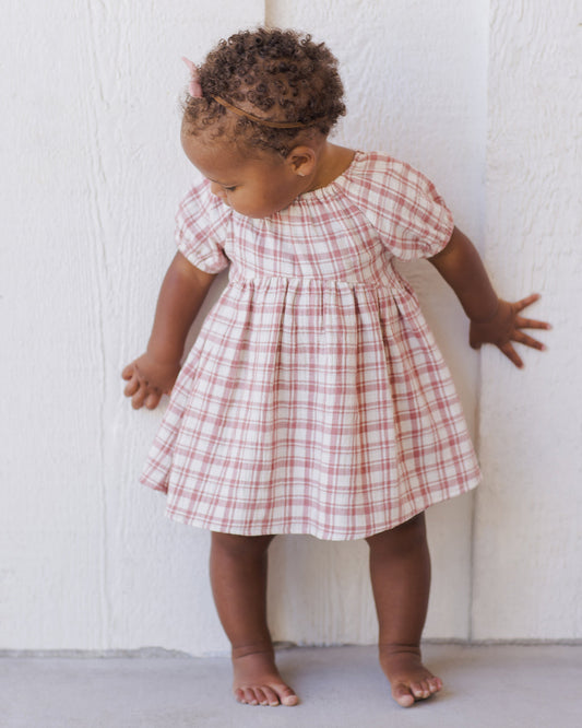 Quincy Mae - Bella Dress - Pink Plaid