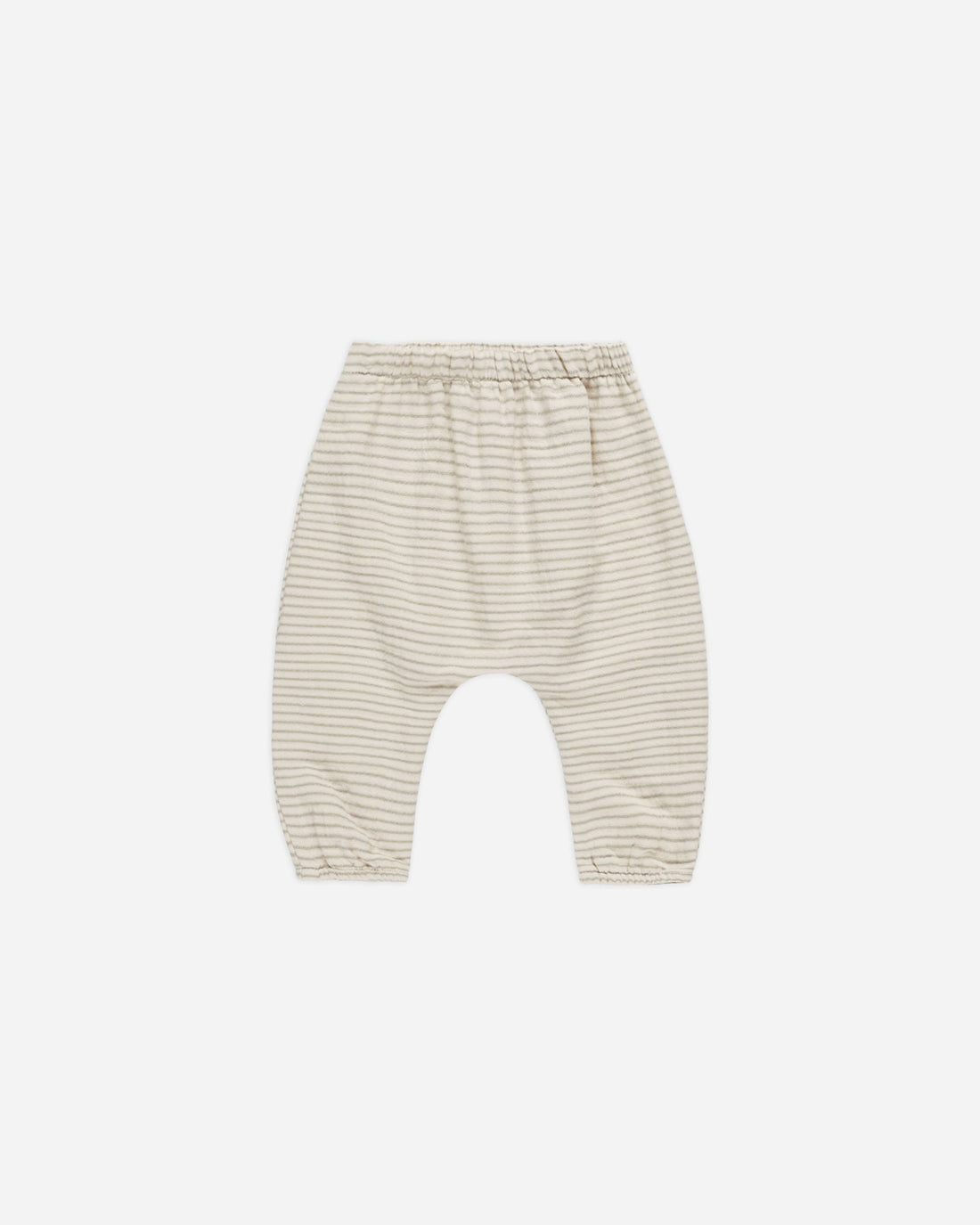 Quincy Mae - Woven Pant - Basil Stripe