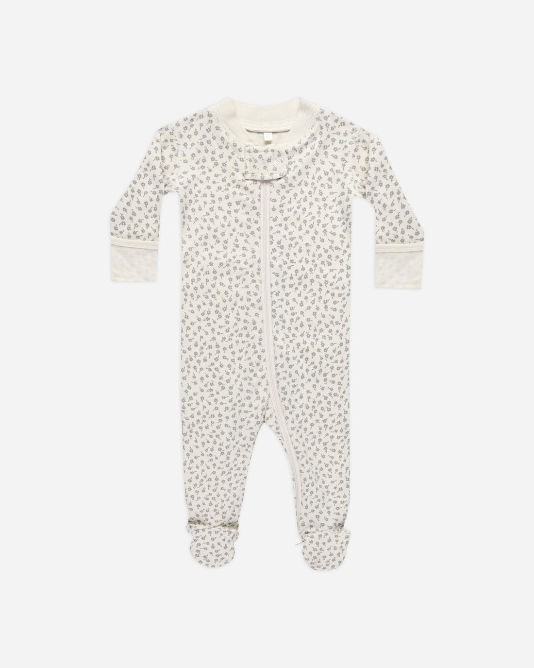 Quincy Mae - Zip Long Sleeve Sleeper Footie - Scatter