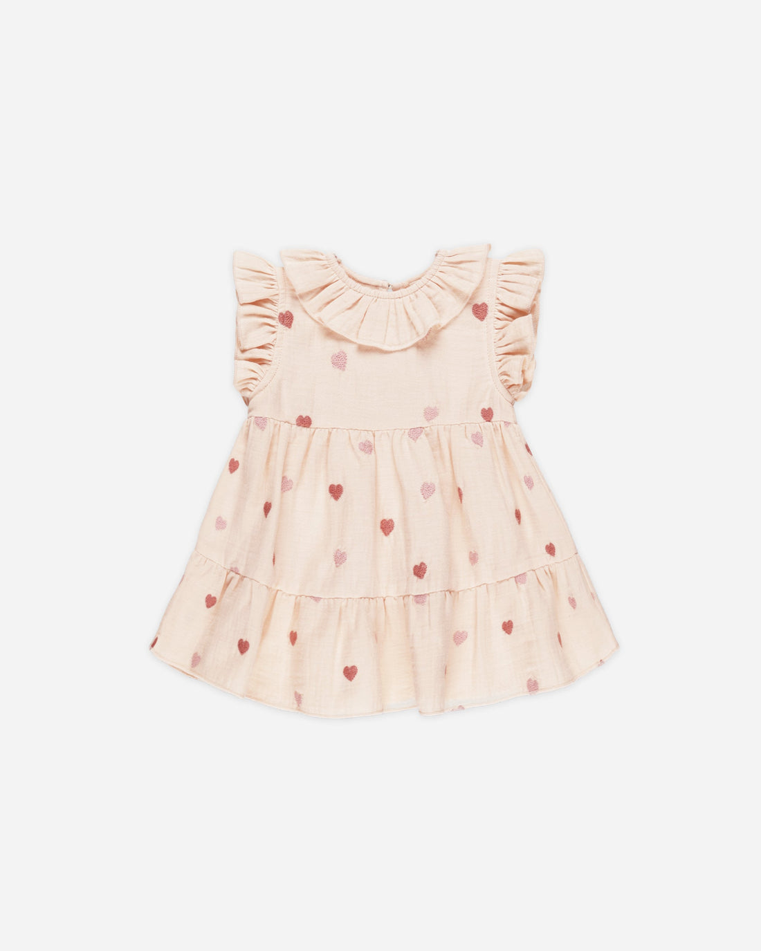 Quincy Mae - Charlotte Dress - Heart Embroidery