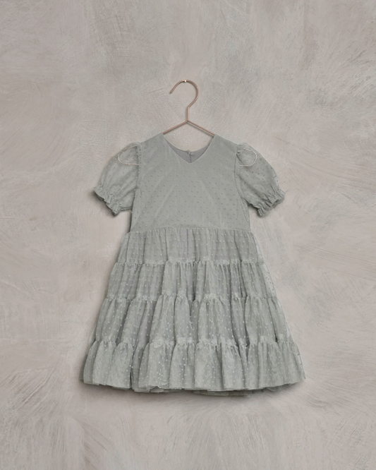 NORALEE- Dottie dress | Dusty blue