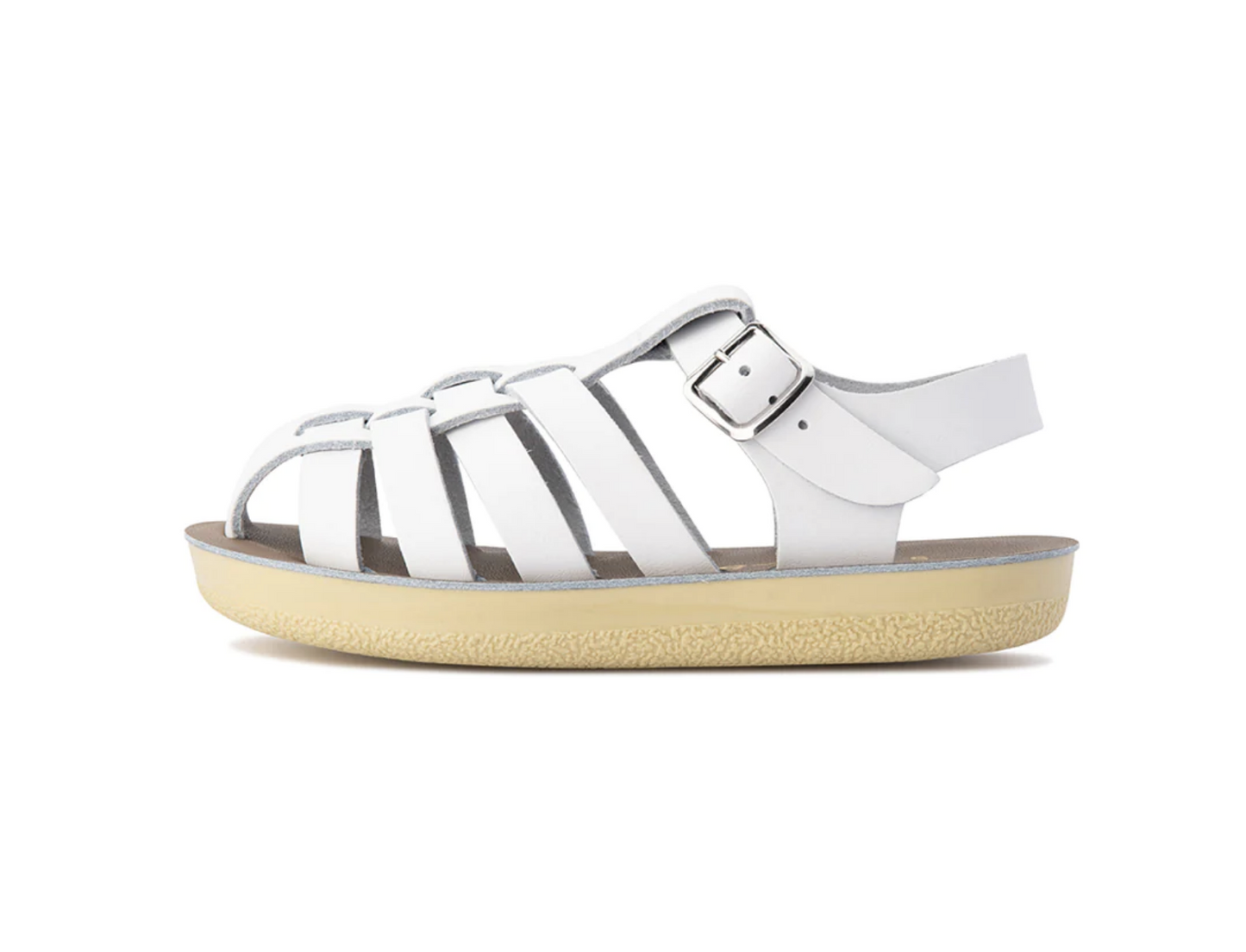 Saltwater Sandals - Sun-San-Sailor Infant - White