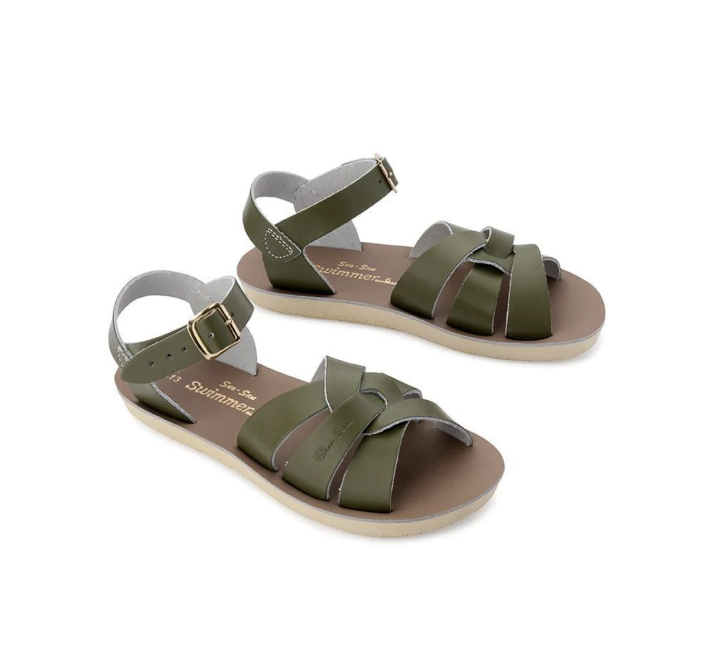 Saltwater Sandals - Sun-San-Swimmer Infant - Olive