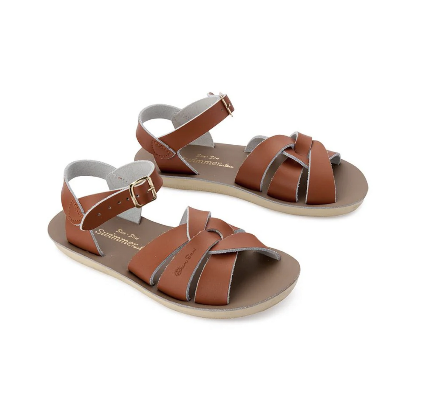 Saltwater Sandals - Sun-San-Swimmer Infant - Tan