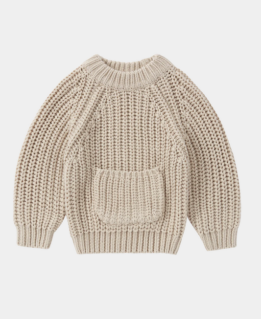 Susukoshi - Chunky Knit Pullover - Soy