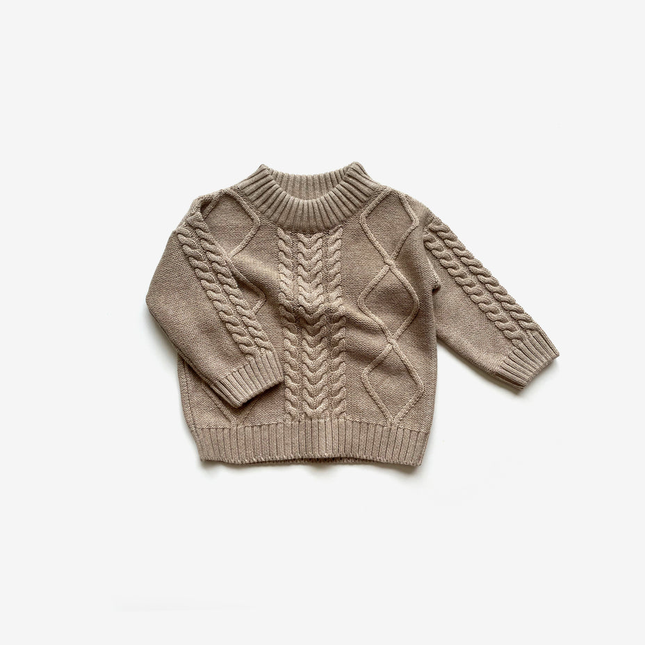 The Rest - Cotton Knit Jumper - Cable Knit