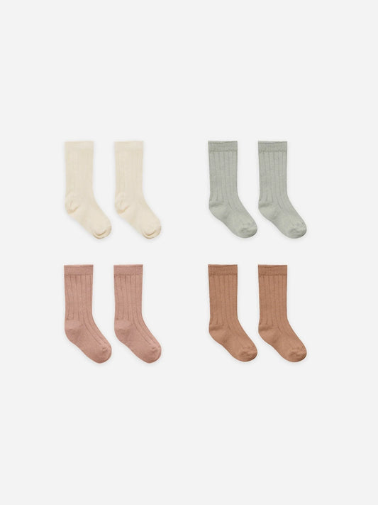 Quincy Mae - Socks - Set of 4