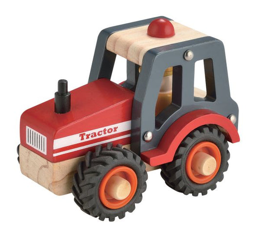 ToysLink - Wooden Red Tractor