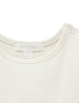 PureBaby - Pointelle Rib Layering Top - White