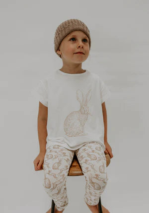 Miann & Co - Short Sleeve Tee - Willow Bunny