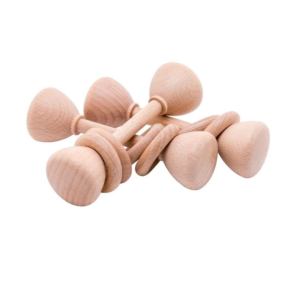 OMGboutique - Wooden Rattle