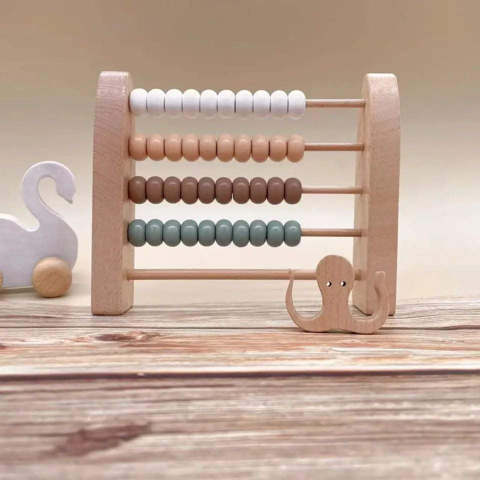 Omgboutiquebendigo  - Abacus -  Natural Educational Toy