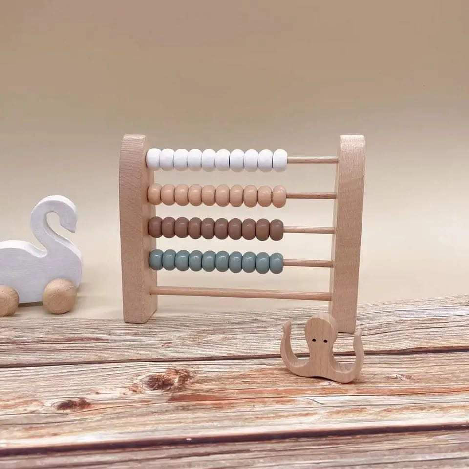 Omgboutiquebendigo  - Abacus -  Natural Educational Toy