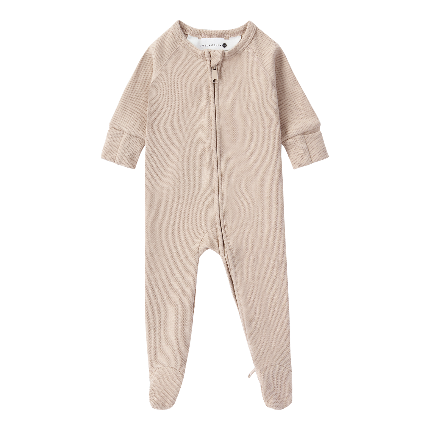 Susukoshi - Zip Growsuit - Taupe